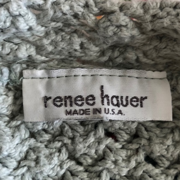 Vintage Renee Hauer Women’s Over-Sized, Long Sleeve Sweater - Picture 13 of 15